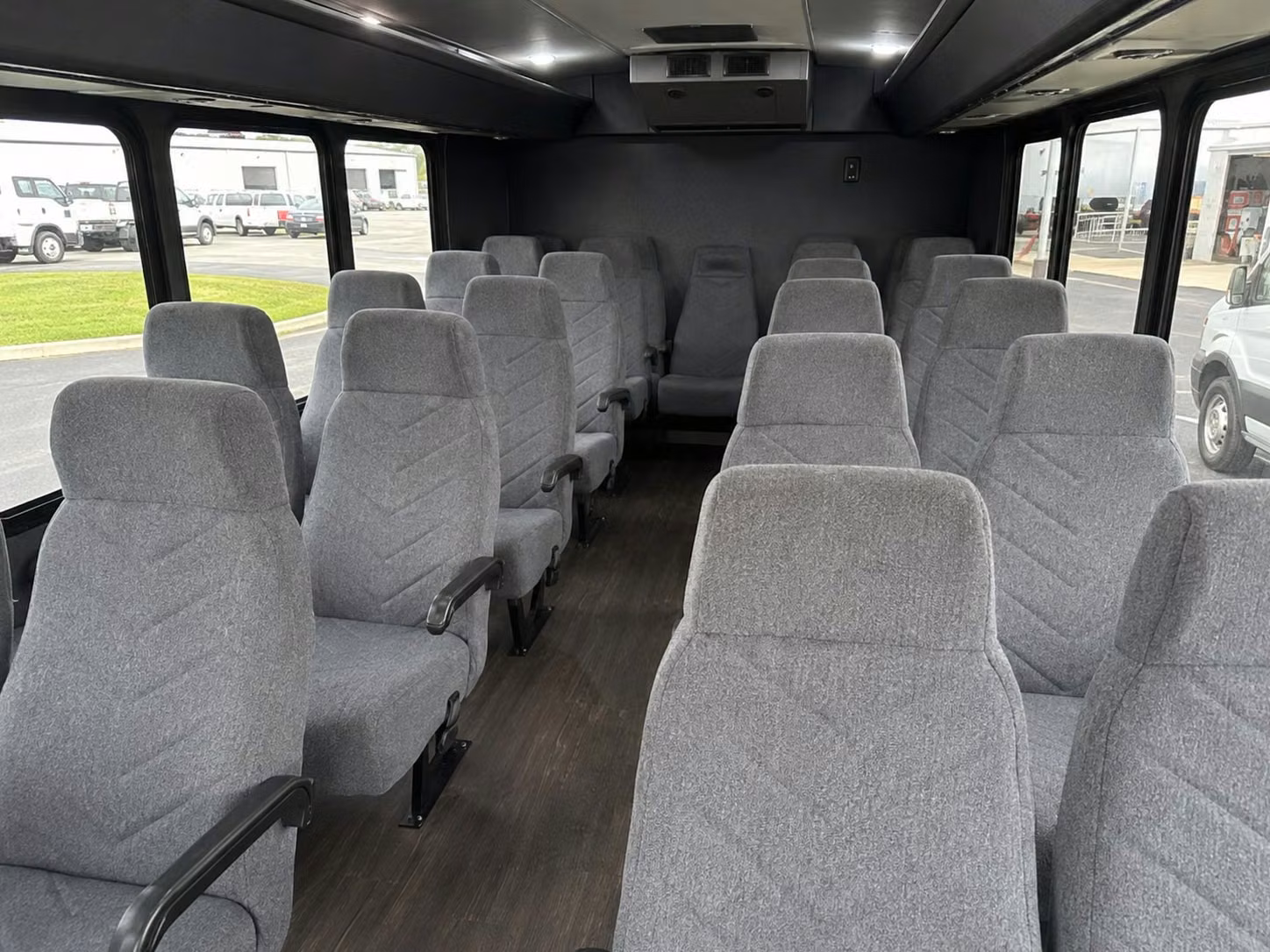 20 passenger minibus interior