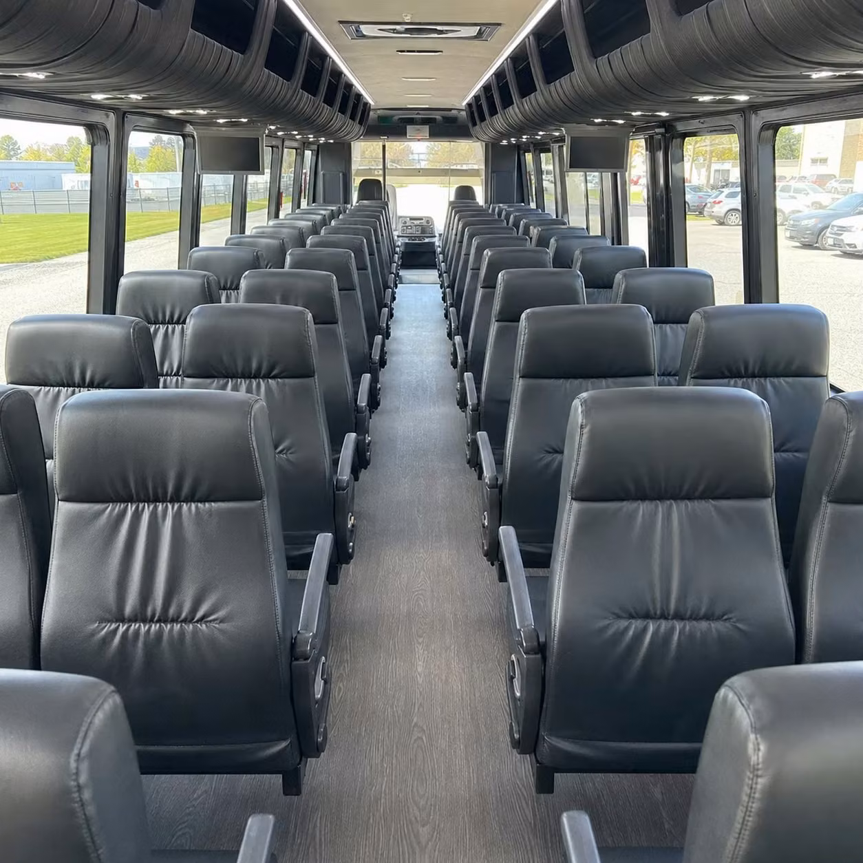 30 passenger minibus interior