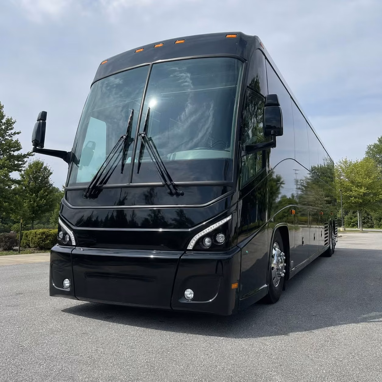 56 passenger charter bus