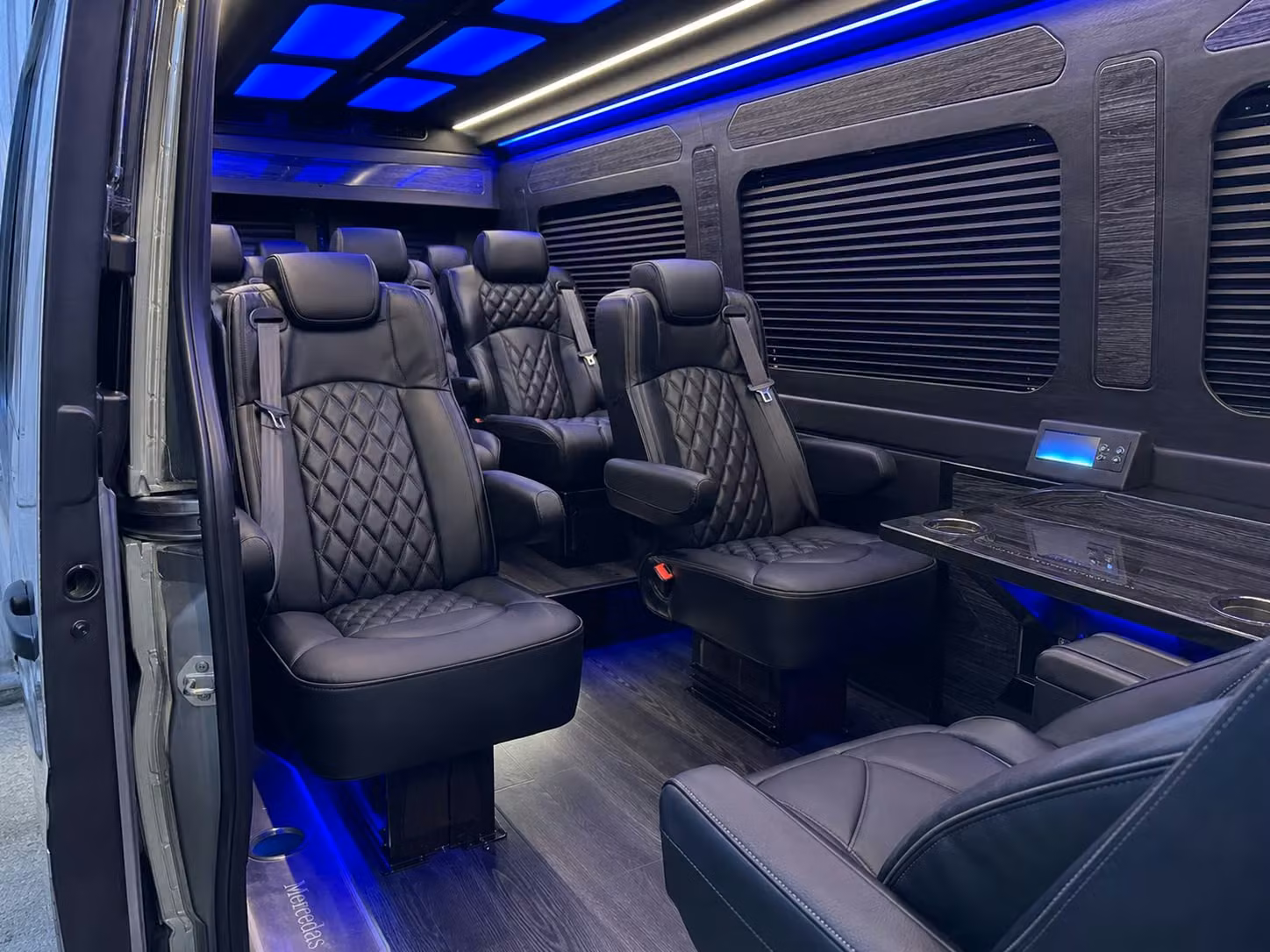sprinter van transportation for groups and events across waterloo