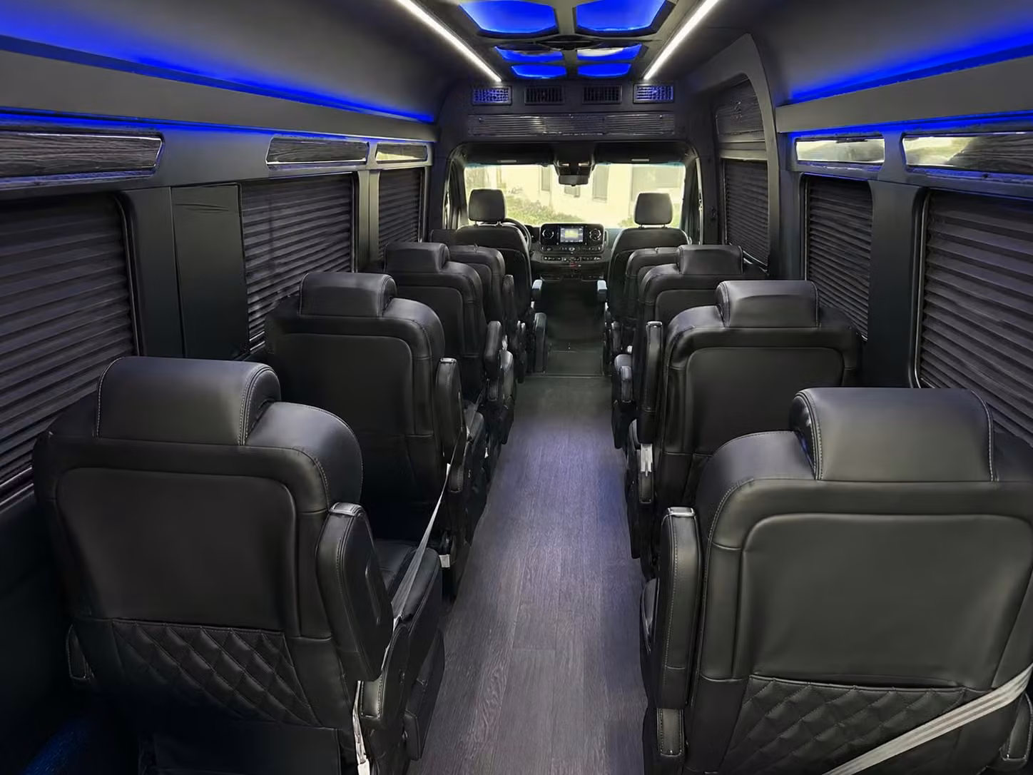 sprinter van with driver interior