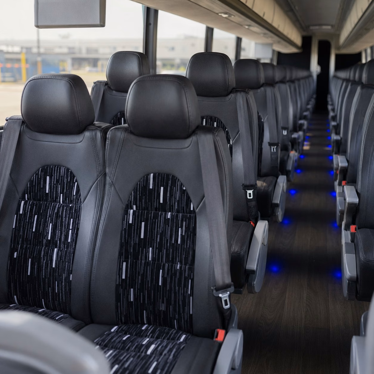 waterloo charter bus rental inside